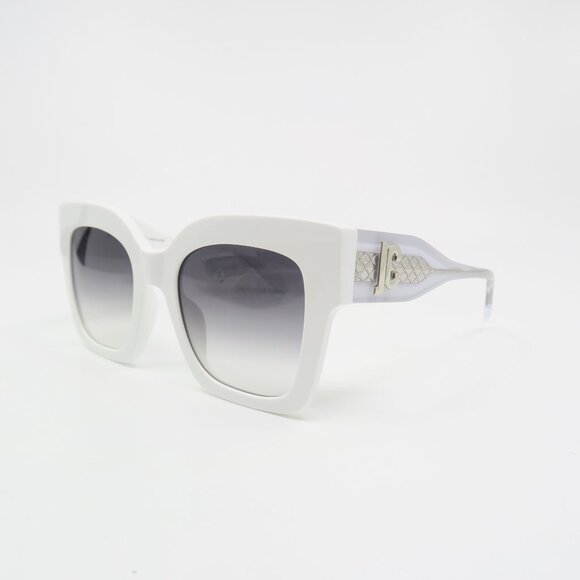 Just Cavalli SJC019V Col.06WY Snow White/Grey Gradient, New Women\'s, Sunglasses. main image 5